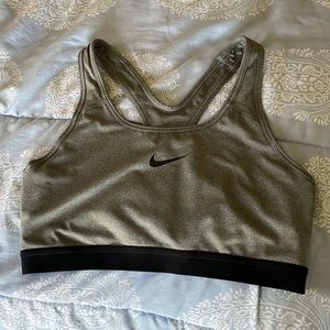 Nike Grey sports Bra